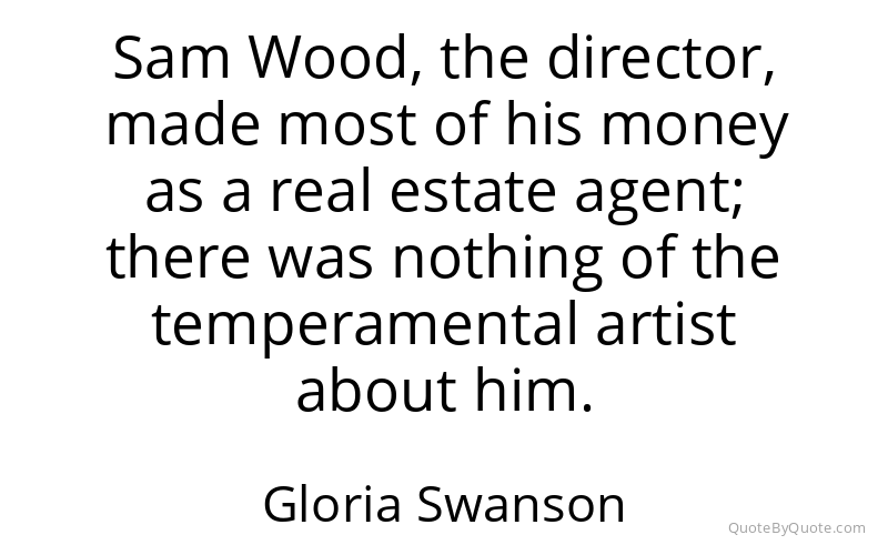 Preview image for this quote by Gloria Swanson