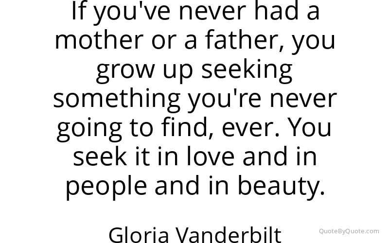 Preview image for this quote by Gloria Vanderbilt