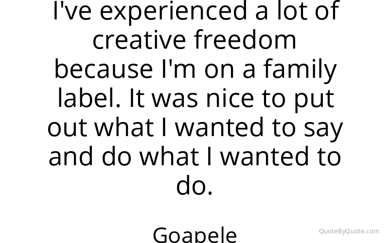 Preview image for this quote by Goapele