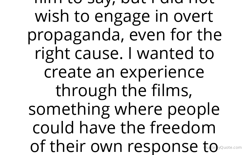 Preview image for this quote by Godfrey Reggio