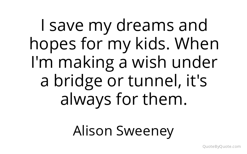 Preview image for this quote by Alison Sweeney