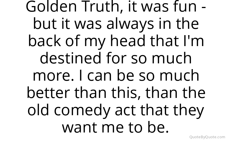Preview image for this quote by Goldust