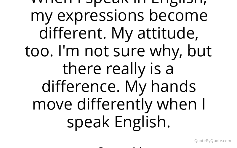 Preview image for this quote by Gong Li