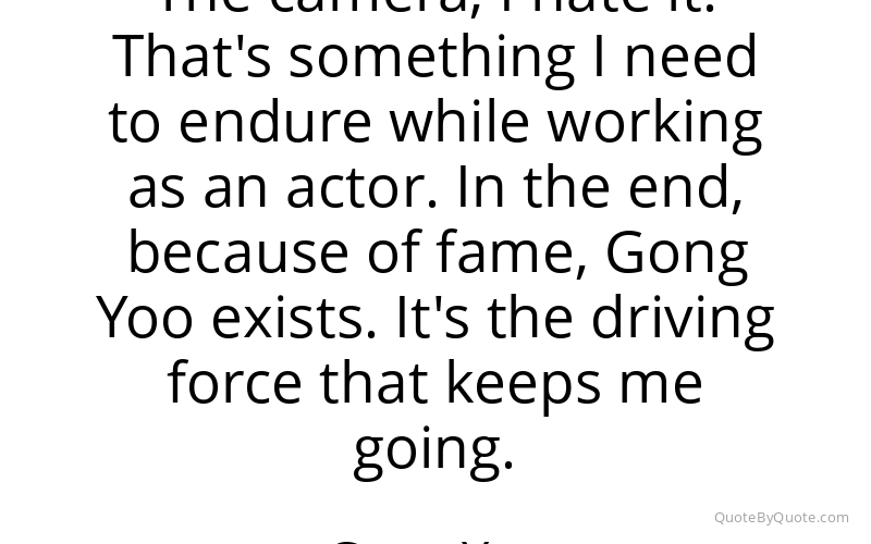 Preview image for this quote by Gong Yoo