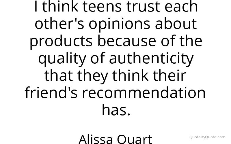Preview image for this quote by Alissa Quart