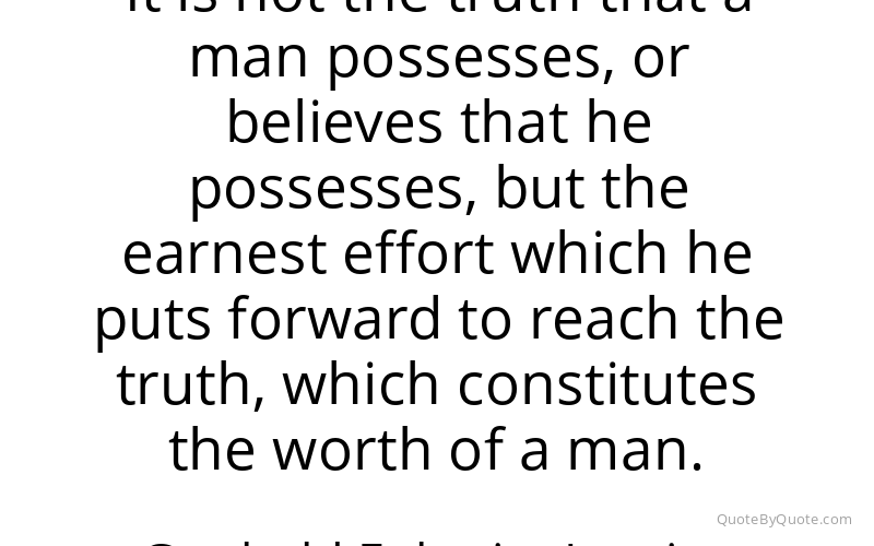 Preview image for this quote by Gotthold Ephraim Lessing
