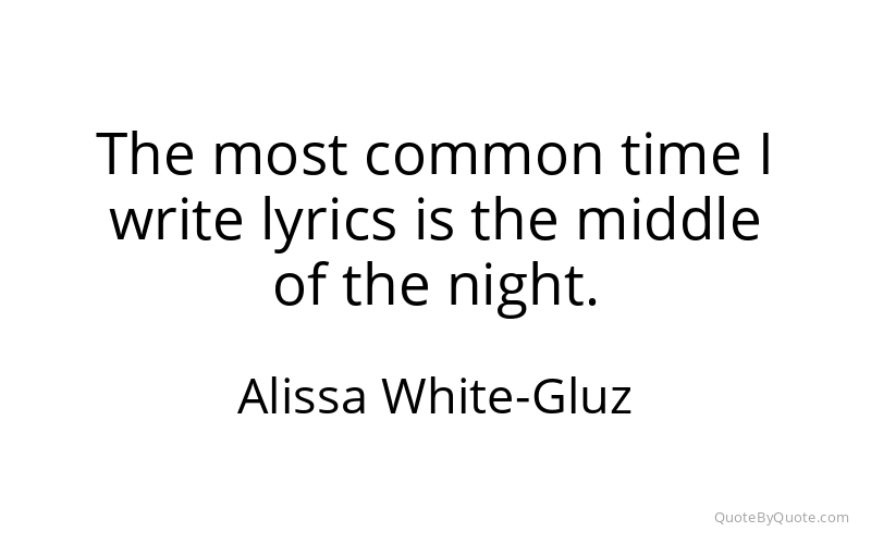 Preview image for this quote by Alissa White-Gluz