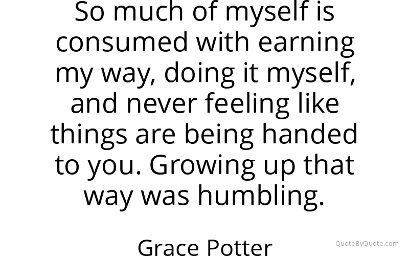 Preview image for this quote by Grace Potter
