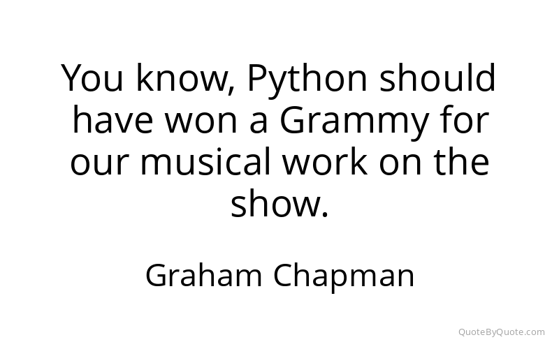 Preview image for this quote by Graham Chapman