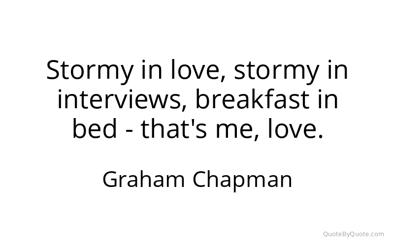 Preview image for this quote by Graham Chapman