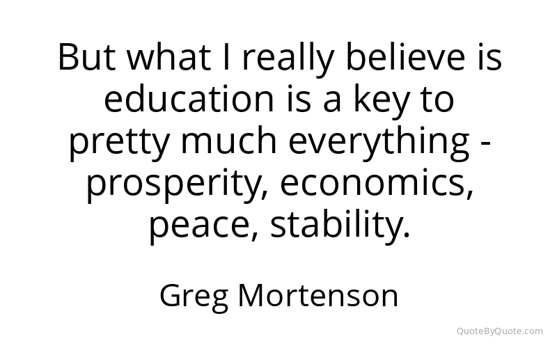 Preview image for this quote by Greg Mortenson