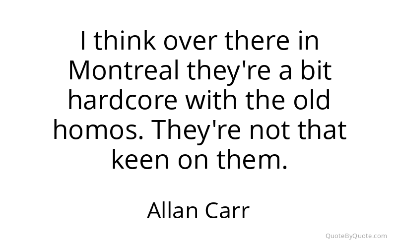Preview image for this quote by Allan Carr