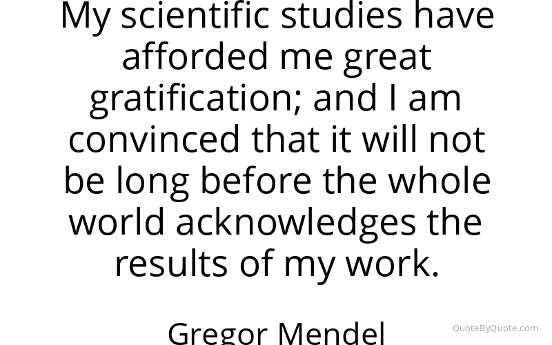 Preview image for this quote by Gregor Mendel