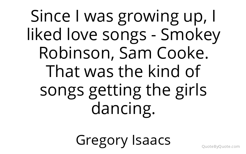 Preview image for this quote by Gregory Isaacs