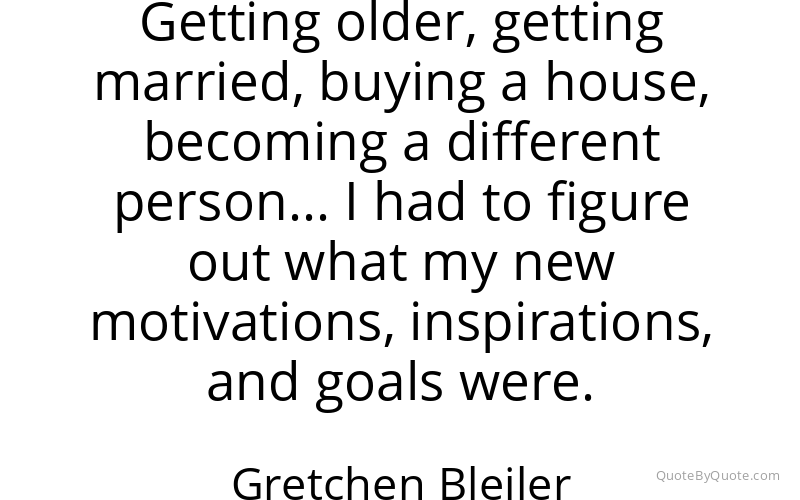 Preview image for this quote by Gretchen Bleiler