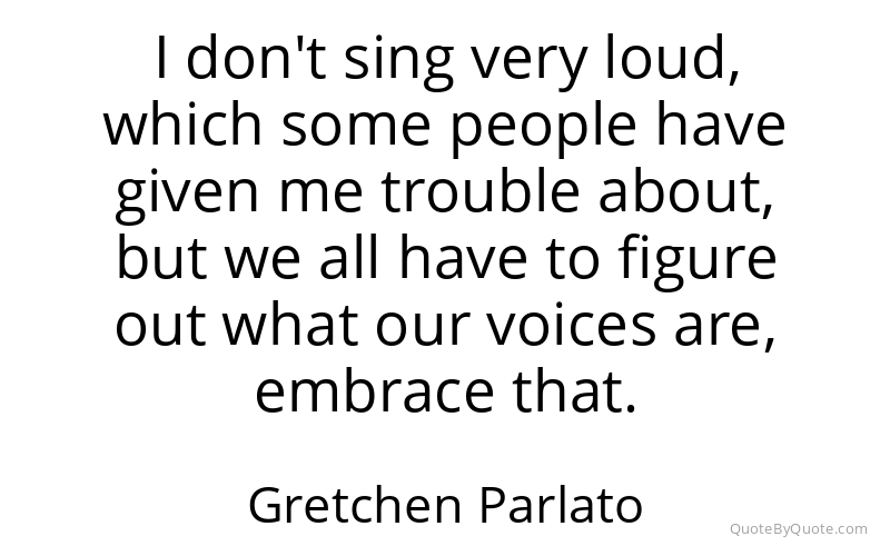 Preview image for this quote by Gretchen Parlato