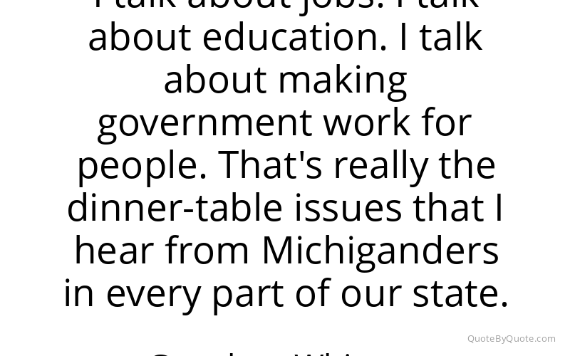 Preview image for this quote by Gretchen Whitmer