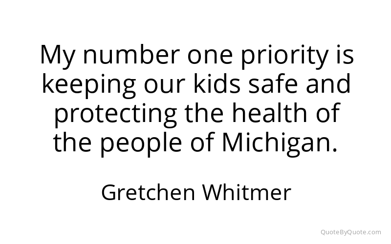 Preview image for this quote by Gretchen Whitmer