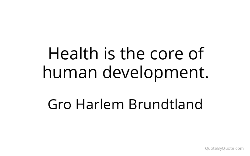 Preview image for this quote by Gro Harlem Brundtland