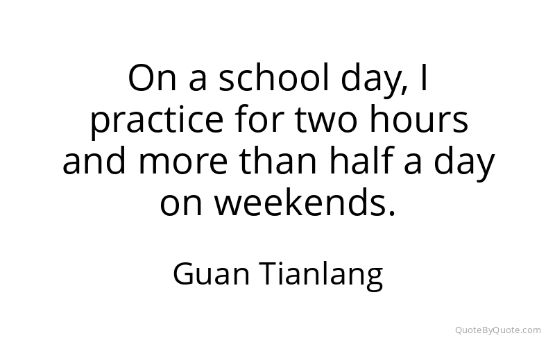 Preview image for this quote by Guan Tianlang