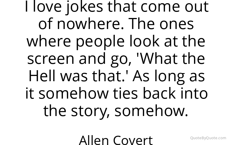 Preview image for this quote by Allen Covert
