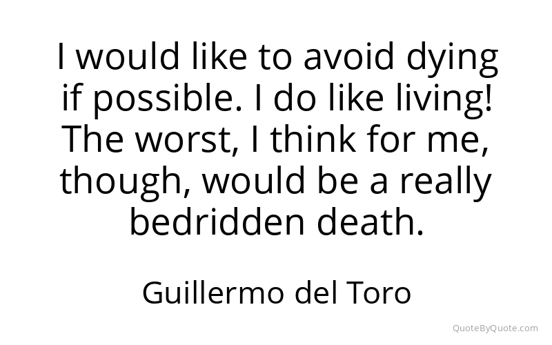 Preview image for this quote by Guillermo del Toro