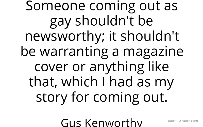 Preview image for this quote by Gus Kenworthy