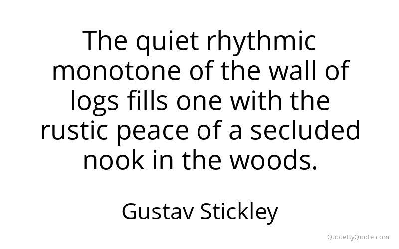 Preview image for this quote by Gustav Stickley