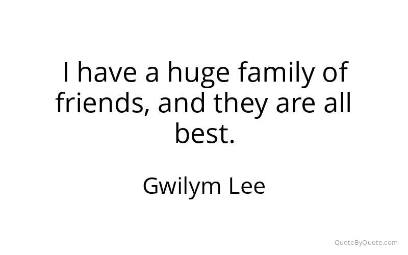 Preview image for this quote by Gwilym Lee