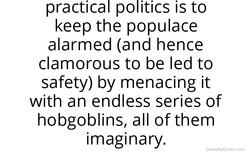 Preview image for this quote by H. L. Mencken