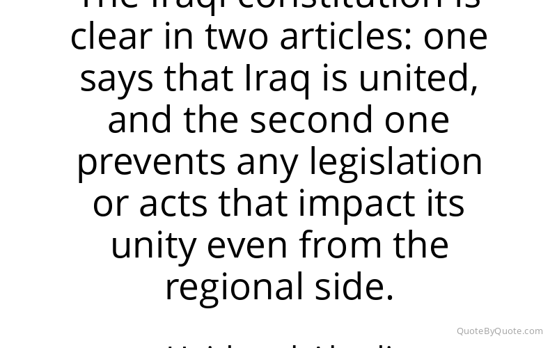 Preview image for this quote by Haider al-Abadi