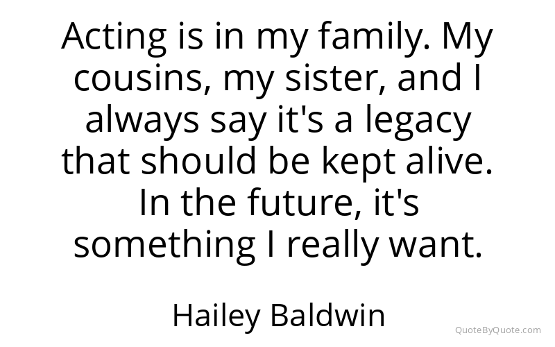 Preview image for this quote by Hailey Baldwin