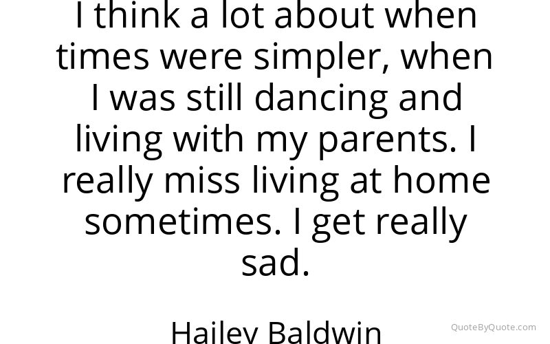 Preview image for this quote by Hailey Baldwin