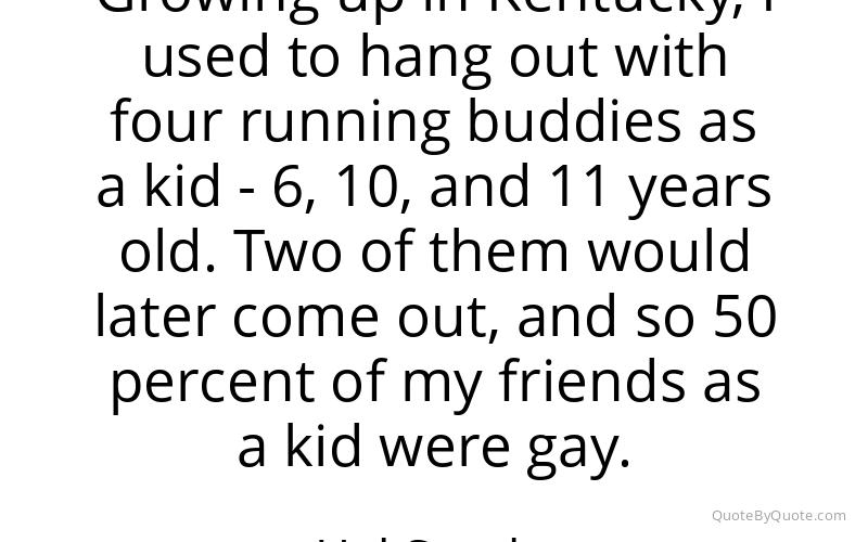 Preview image for this quote by Hal Sparks