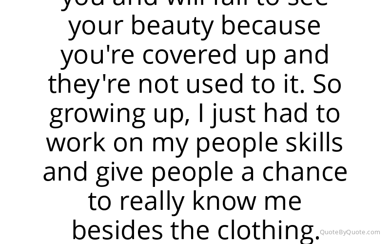Preview image for this quote by Halima Aden