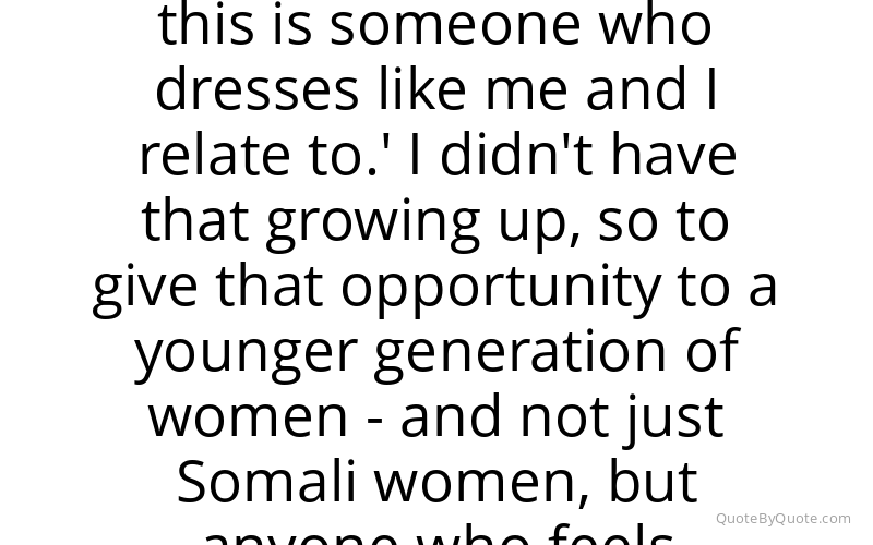 Preview image for this quote by Halima Aden