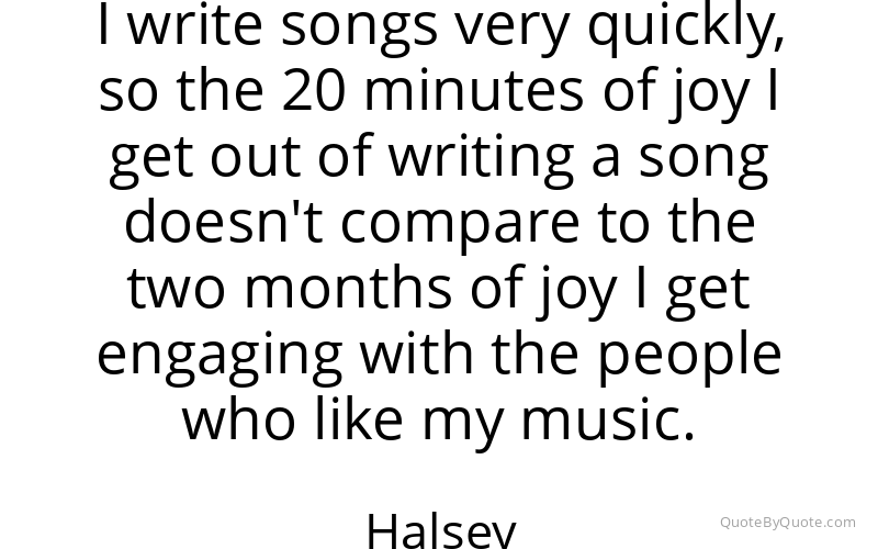 Preview image for this quote by Halsey