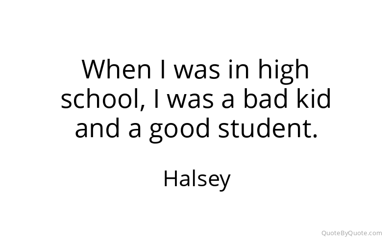 Preview image for this quote by Halsey