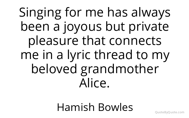 Preview image for this quote by Hamish Bowles