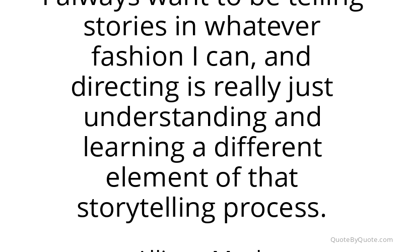 Preview image for this quote by Allison Mack