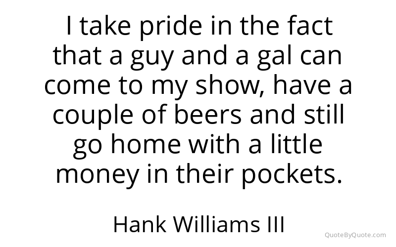 Preview image for this quote by Hank Williams III