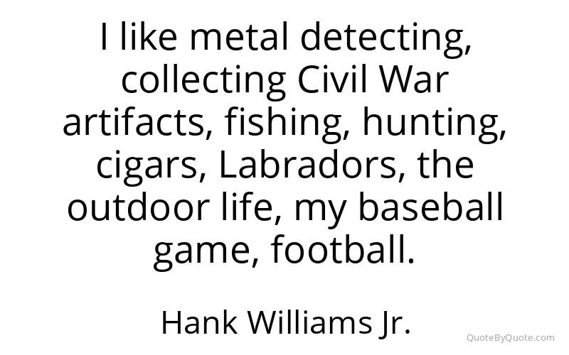 Preview image for this quote by Hank Williams Jr.