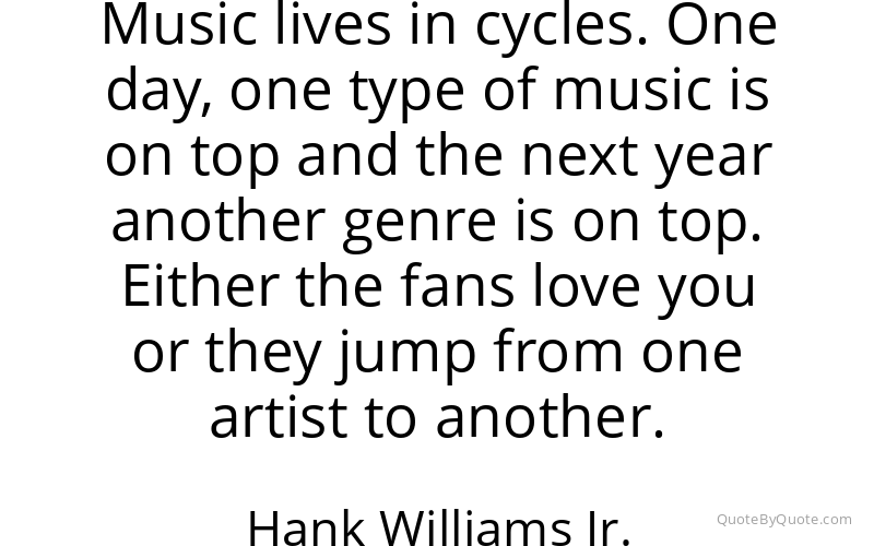 Preview image for this quote by Hank Williams Jr.