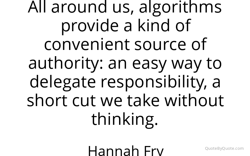Preview image for this quote by Hannah Fry