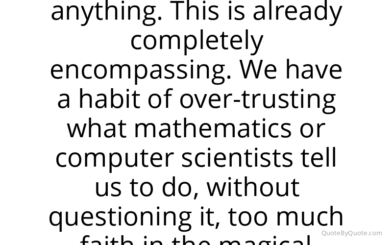 Preview image for this quote by Hannah Fry