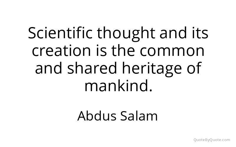 Preview image for this quote by Abdus Salam