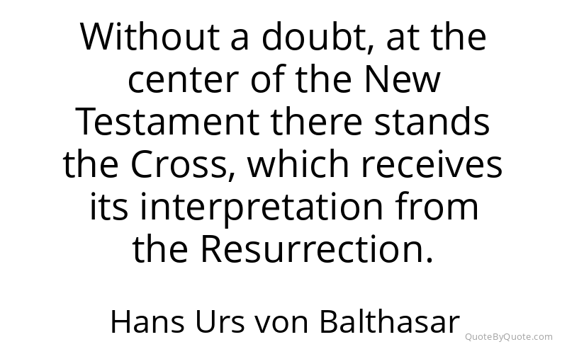 Preview image for this quote by Hans Urs von Balthasar