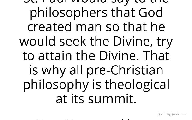 Preview image for this quote by Hans Urs von Balthasar
