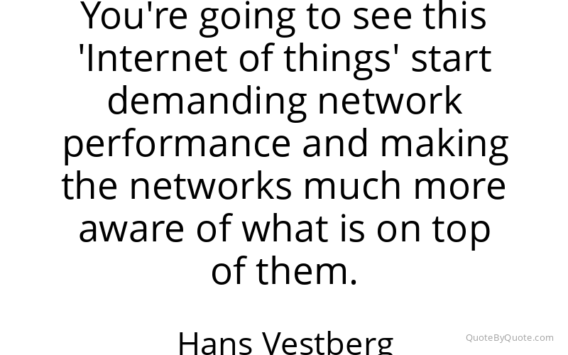 Preview image for this quote by Hans Vestberg