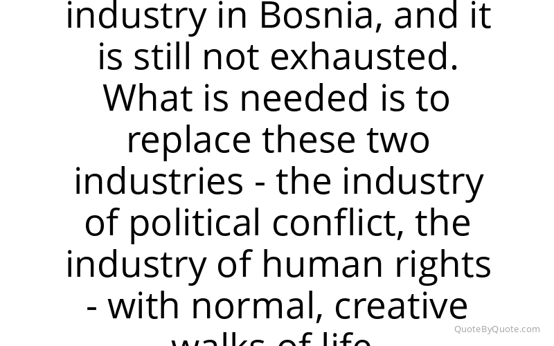 Preview image for this quote by Haris Pasovic